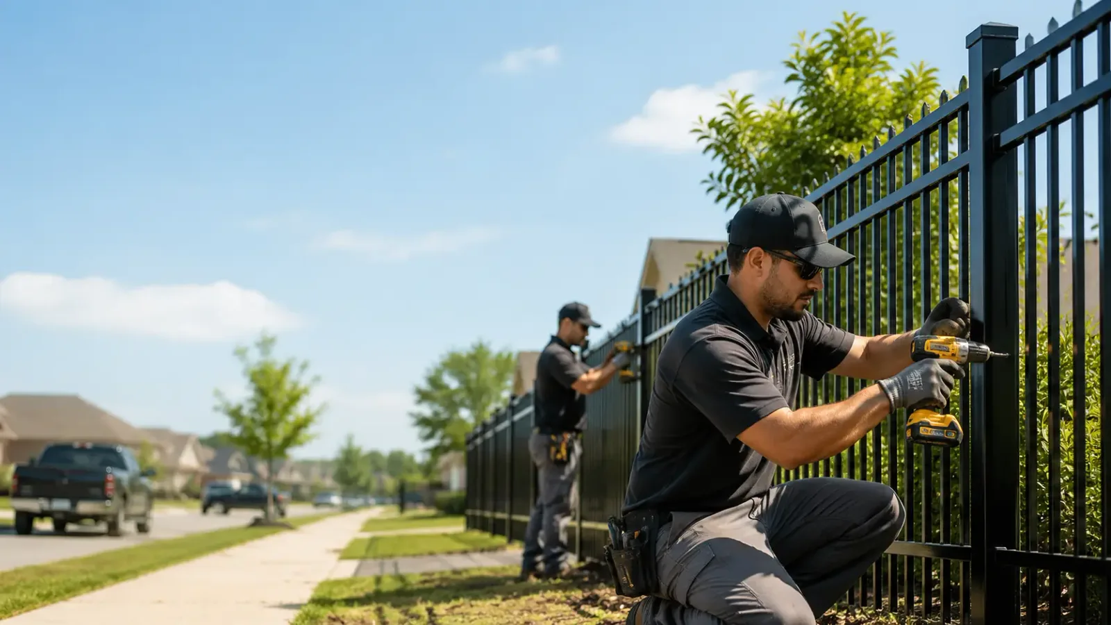 Metal Fence Installation in Comins, MI
